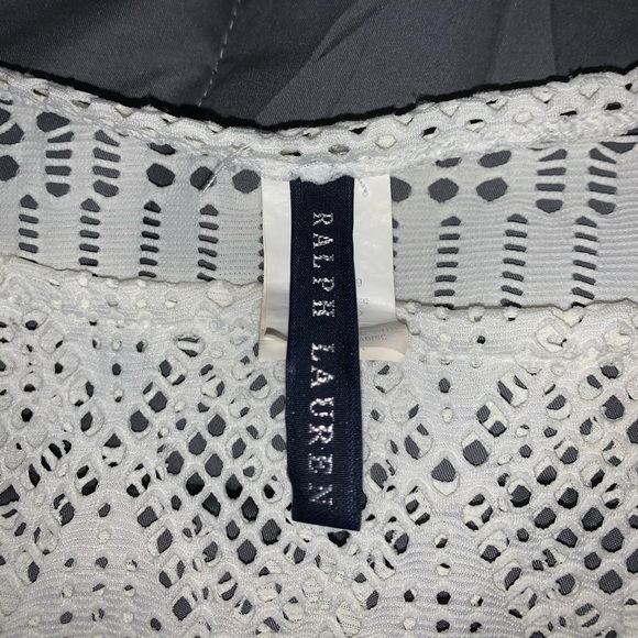 white ralph lauren swimsuit coverup - Picture 2 of 2